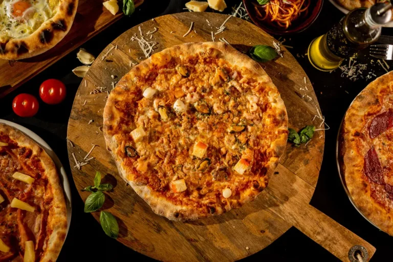 Pizza frutti di mare 3