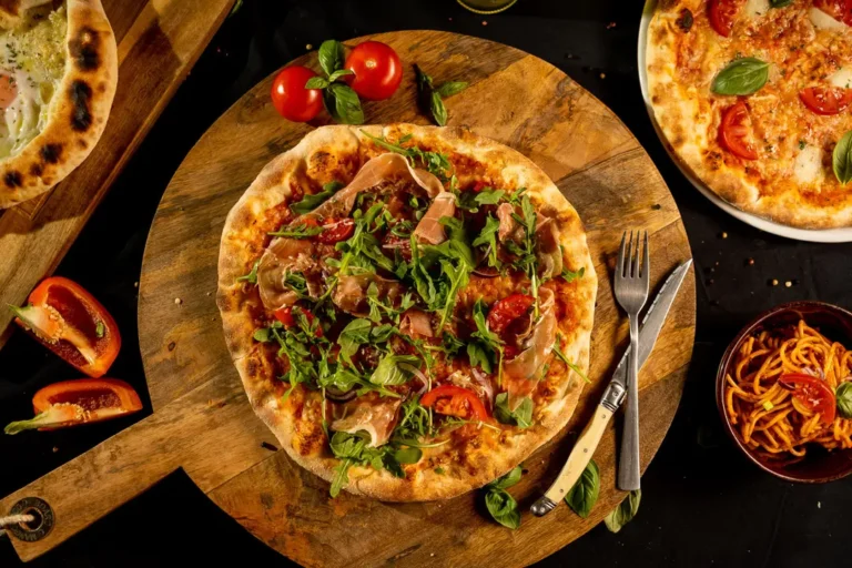 Pizza rucolata 2