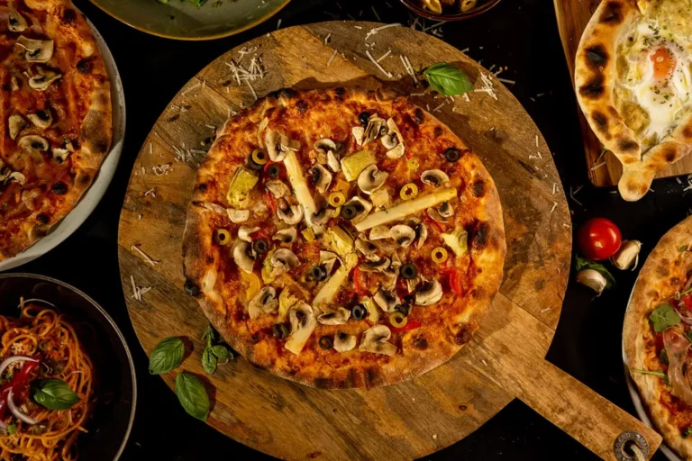Pizza vegetariana 9